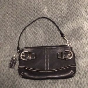 Coach Leather wristlet